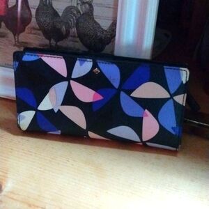 Kate Spade Hawthorne Lane leather wallet